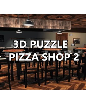 3D PUZZLE - Pizza Shop 2 Steam Key GLOBAL
